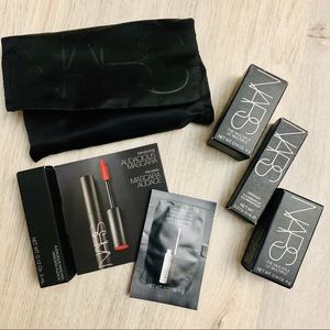 NARS - copacbana, orgasm, mascara deluxe samples